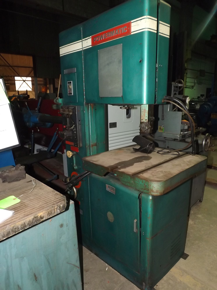 20" POWERMATIC ... VERTICAL BANDSAW